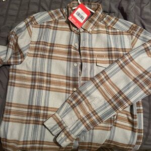 Men’s Medium North Face Flannel Button Down